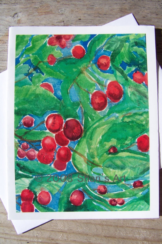 Cherry Tree - Note Card
