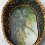 Hummingbird Basket Handwoven