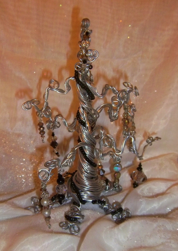 Small Midnight Fairy Fairy Wishing Tree