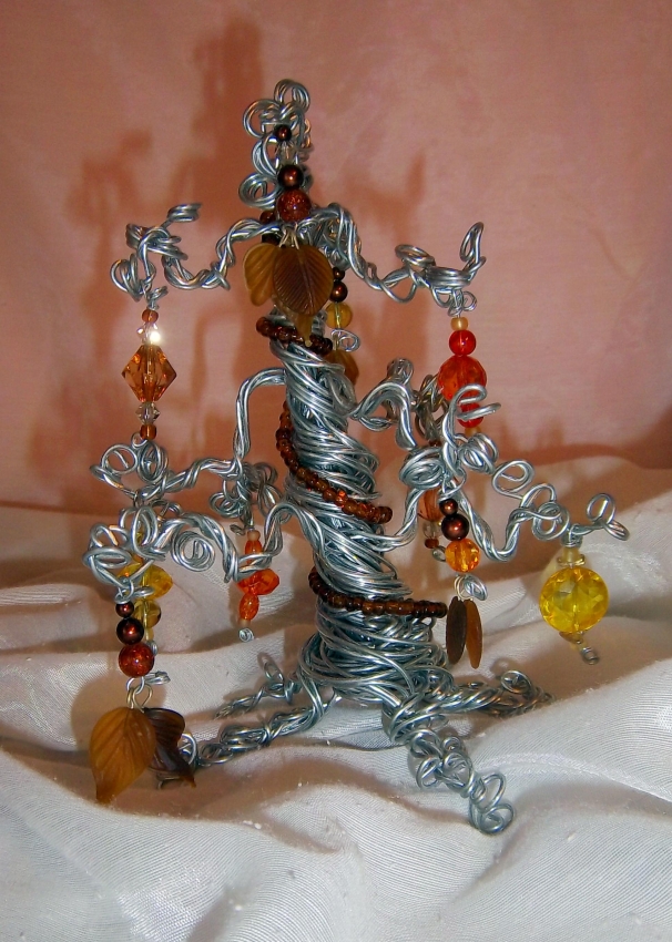 Autumn's Kiss Fairy Wishing Tree