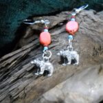 Pewter Bear Earrings