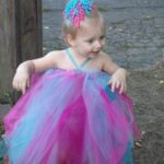 Blue and Pink Baby/Toddler Tutu Dress