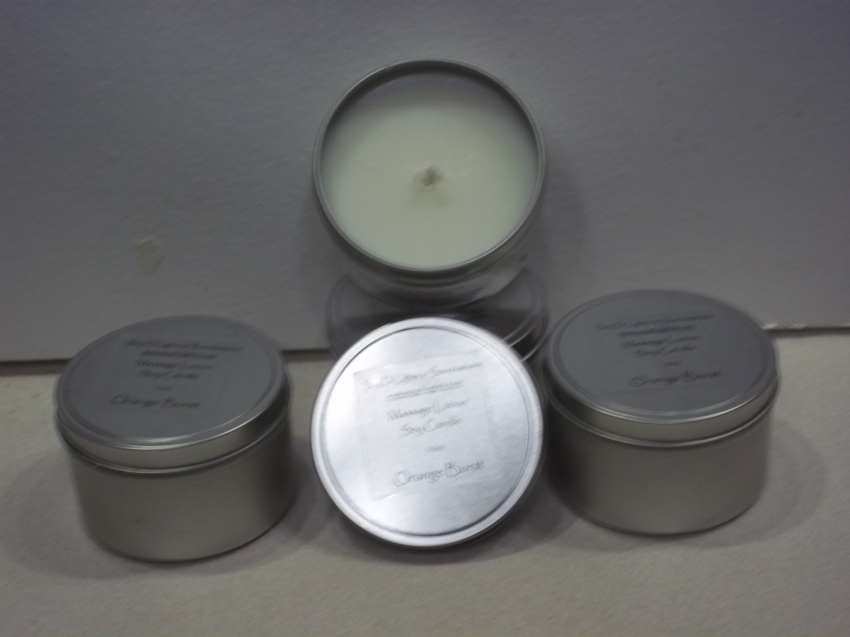 Lotion Massage Soy Candle