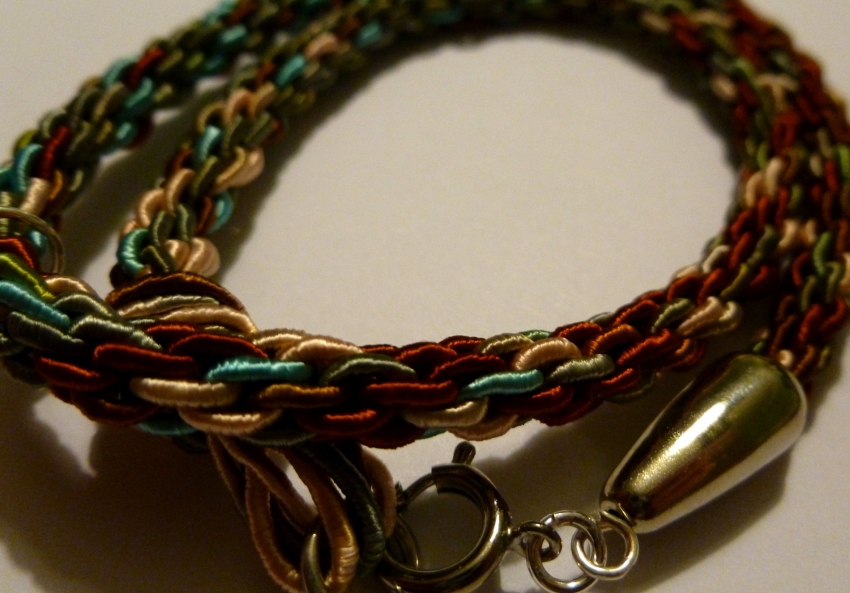 and Green Kumihimo Braid