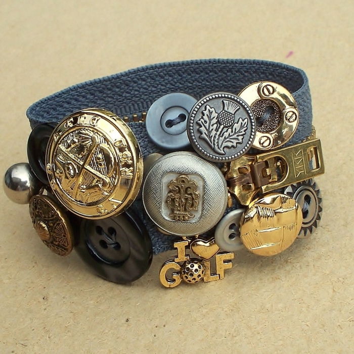 Zipper Bracelet Golf